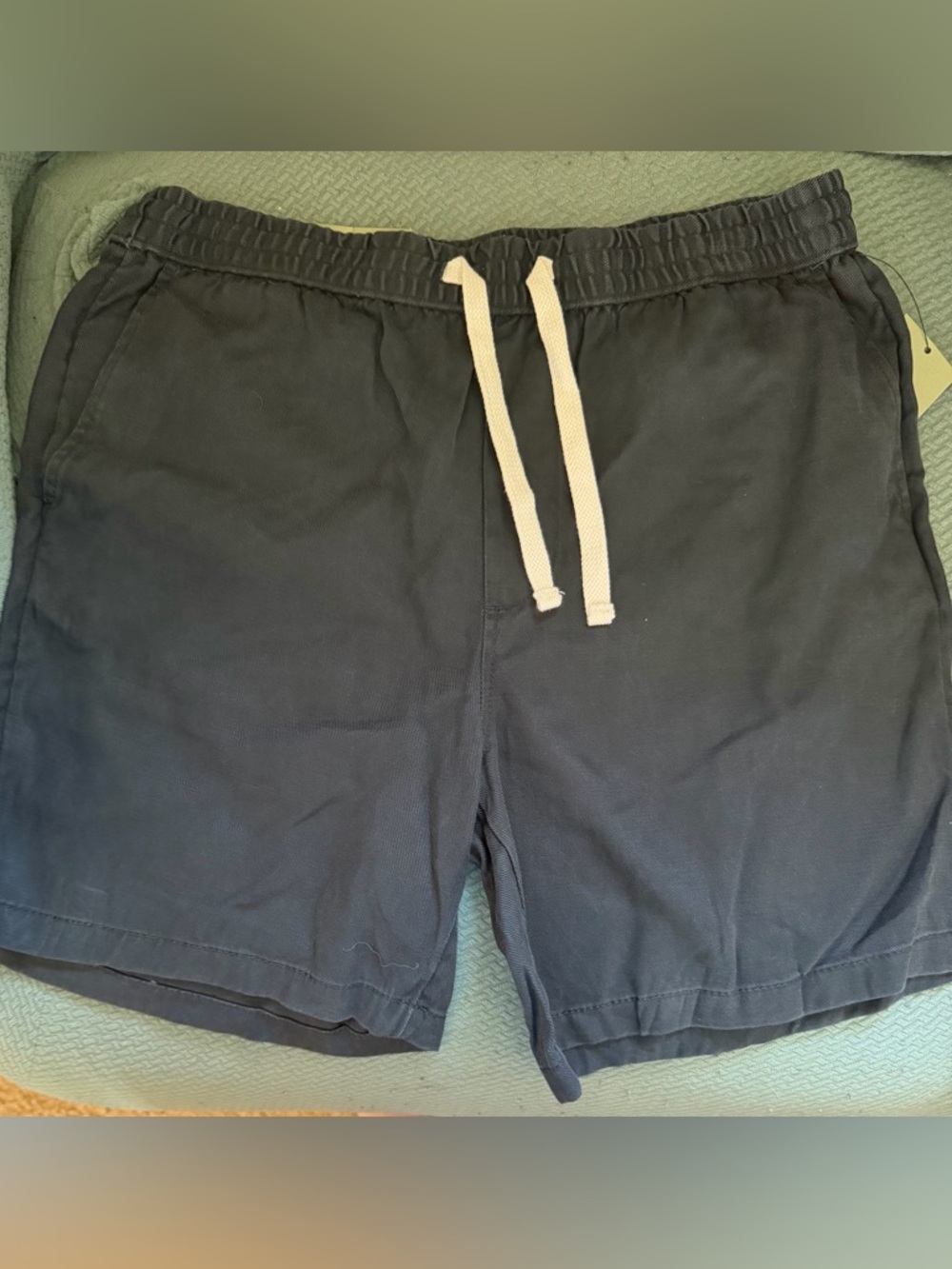 Men’s Goodfellow & Co Black Drawstring Vintage Pull On Shorts Size Medium NWT